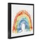 Stupell Industries Colored Rainbow Clouds Floating Frame, design by Creative Studio